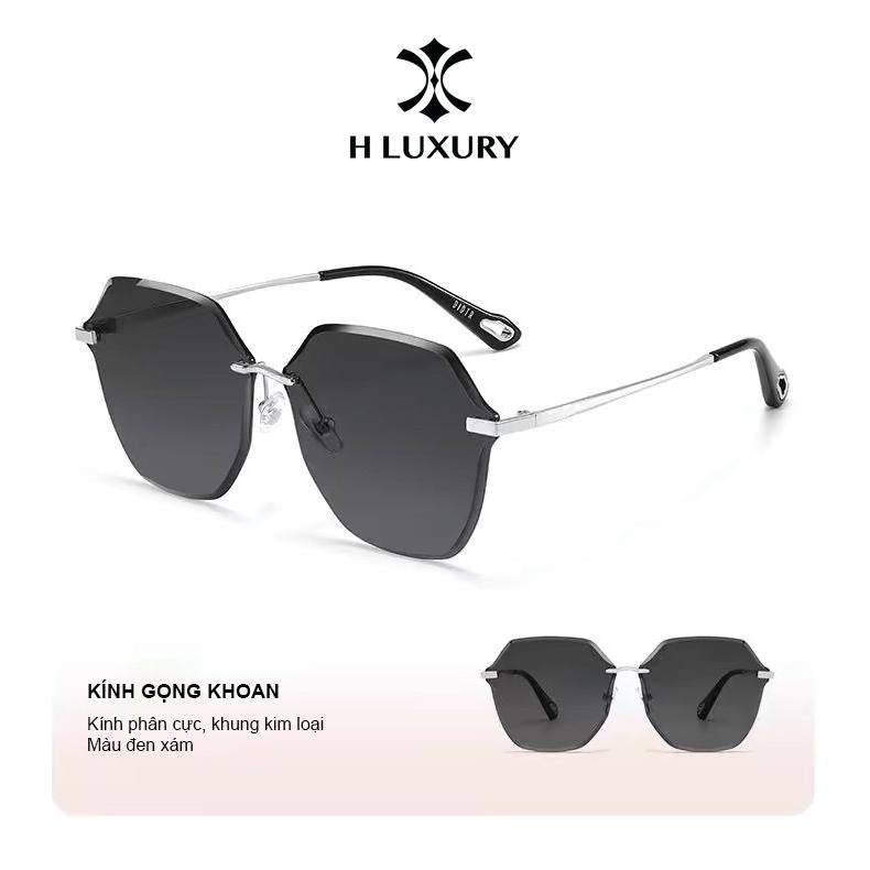 [Kính Râm Nữ Cao Cấp V22] Mắt Kính Thời Trang Chống Tia UV, Mắt Kính Hiệu Ứng Gradient