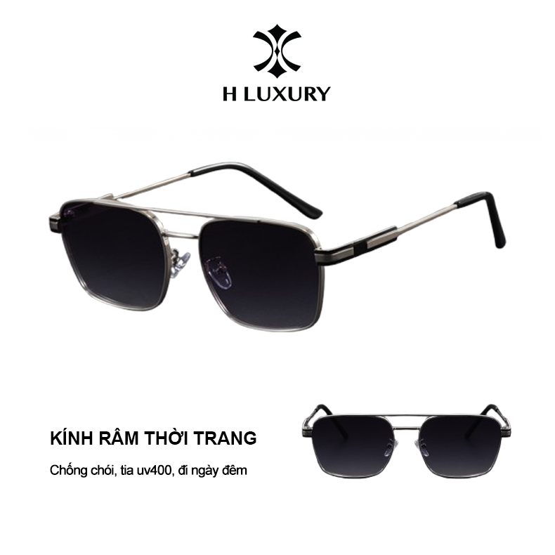[ Kính Mắt Nam Phân Cực V11 ] Chống tia Uv400, Chống Chói, Đi Ngày Và Đêm - Gọng Hợp Kim Cao Cấp Vân Gỗ Mắt Kính