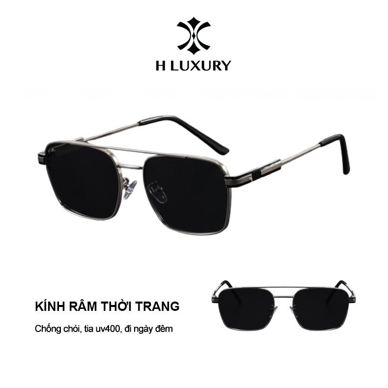 [ Kính Mắt Nam Phân Cực V11 ] Chống tia Uv400, Chống Chói, Đi Ngày Và Đêm - Gọng Hợp Kim Cao Cấp Vân Gỗ Mắt Kính