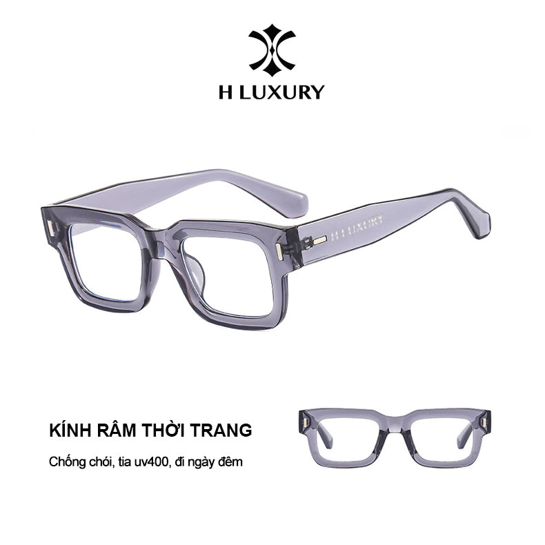 [ Kính Râm Gọng Vuông V32 ] Thời Trang Nam Nữ - Chống Tia Uv400 Và Chống Chói