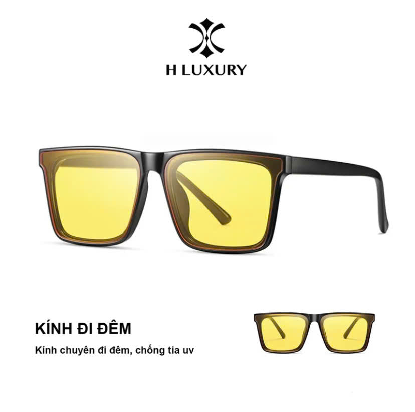 [Kính Đi Đêm Chống Chói V2Đ] Kính Form Eyewear Dạng Mới Nổi Bật 2024