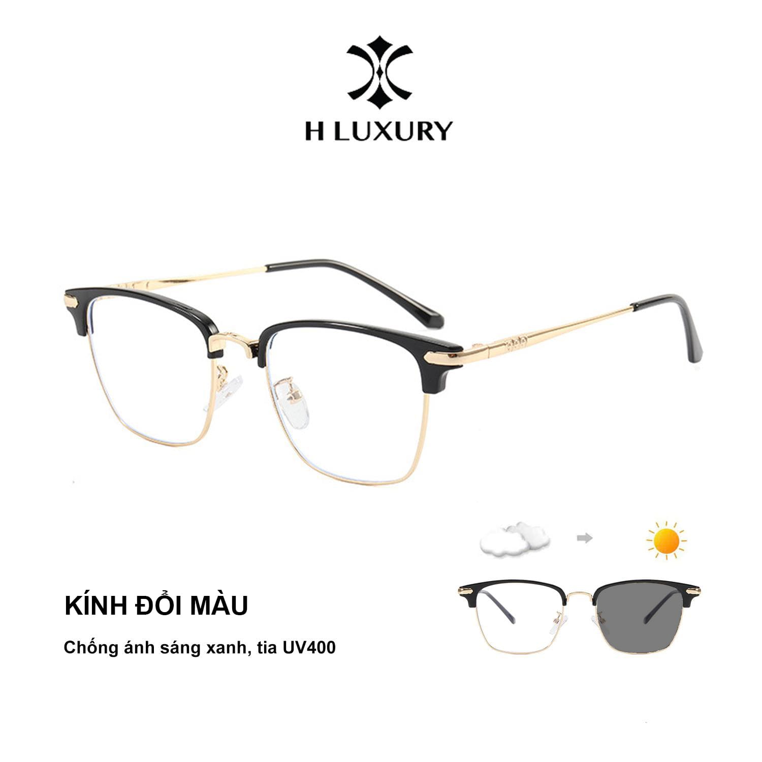 Kính Nam Nữ Đổi Màu V25 - Ảnh 10