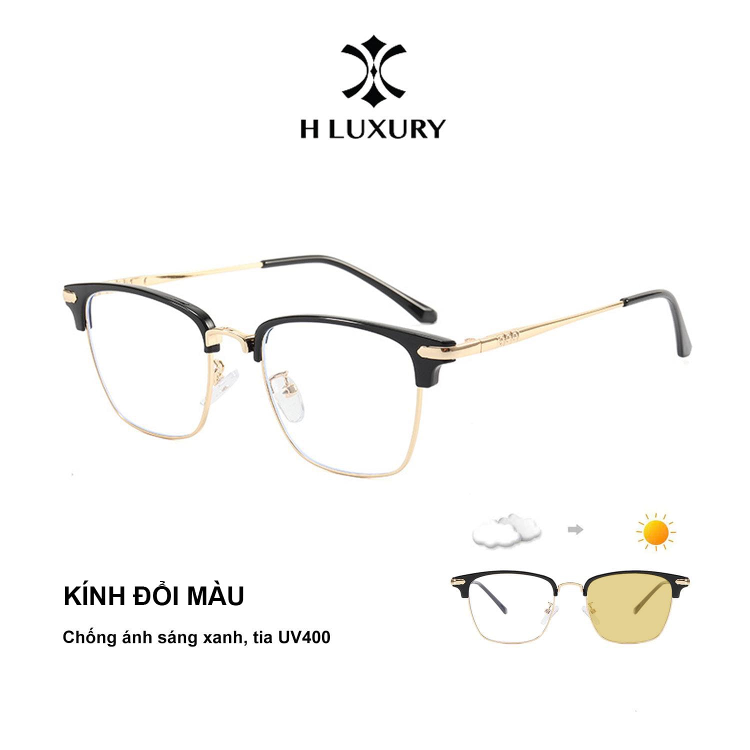 Kính Nam Nữ Đổi Màu V25 - Ảnh 15